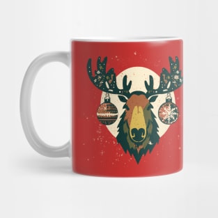 Christmas Moose Mug